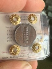 5 CENTESIMI SPIGA 1924 FDC