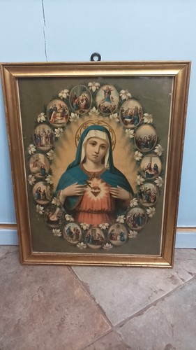 Antica cromolitografia - antica,