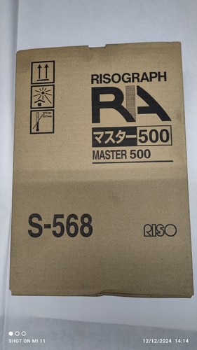 Risograph ra500 master s568 - risograph,