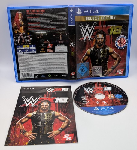 Wwe 2k18 deluxe edition - wwe,