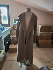 Cappotto Vestaglia Cappuccio "Max Mara" Pura Lana 100% taglia 46
