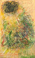 MARTINI SANDRO Tecnica mista 90x55 cm 1970 