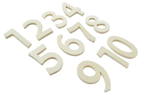 Numeri legno per fai - legno, da