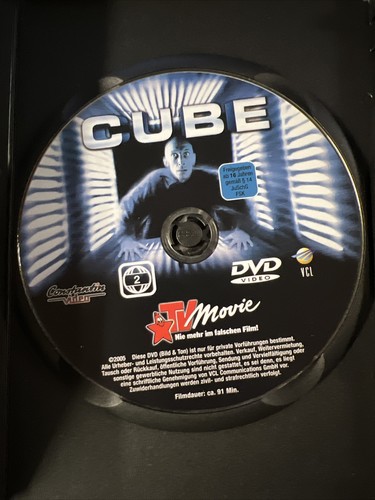 Cube movie dvd - cube,