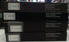 enciclopedia pratica della tecnica – 4 volumi - completa - vallecchi - 1969