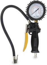 PISTOLA 0-12 BAR COMPRESSORE PROFESSIONALE GONFIAGGIO PNEUMATICI MANOMETRO GOMME