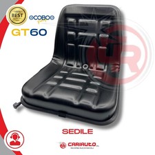 GT60 Sedile Trattore Con Guide COBO Ecopelle Trattore Fiat Goldoni New Holland