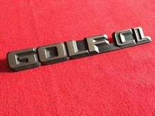 VOLKSWAGEN VW GOLF CL LOGO EMBLEMA FREGIO STEMMA SCRITTA TARGHETTA BADGE SIGLA