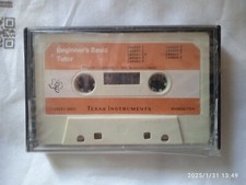 Cassetta  per Texas TI 99 "Beginners Basic Tutor assemblato da texas USA