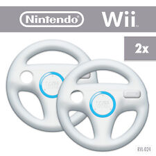 Due/2x Wii Wheel (bianco)