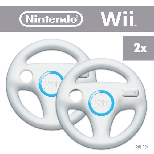 Due wii wheel - wii,