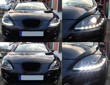 FARI DRL PER SEAT ALTEA & LEON 1P1 FACELIFT 09-12 LUCI DIURNE REALI