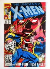 X-Men Uncanny 287 VF/NM 1992.Origins of Bishop.Jim Lee/John Romita Jr cvr