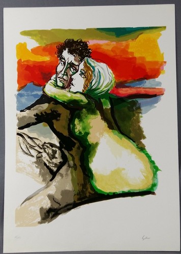 Guttuso renato serigrafia per - serigrafia,
