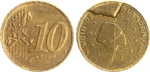 Olanda errore conio - olanda, conio: