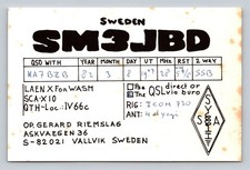 Radioamatore QSL/QSO SM3JBD