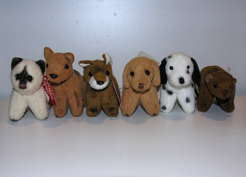 Gund mini peluche lotto 6 - gund,