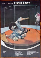 Francis Bacon Figurabile Poster originale Mostra Biennale di Venezia 1993 96x68