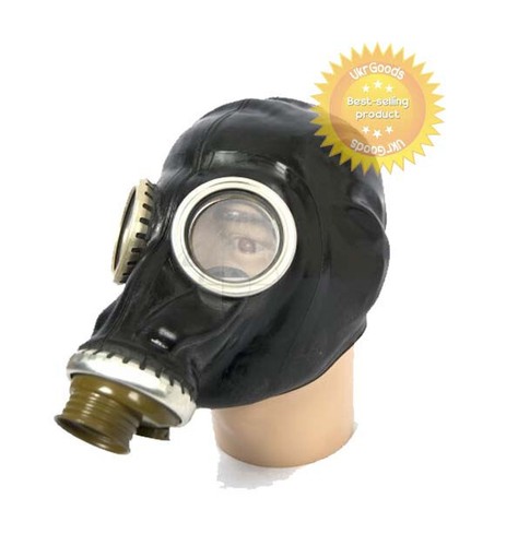 Maschera antigas nera 5 - nera, gp-5