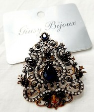 Spilla Donna Vintage strass elegante idea regalo