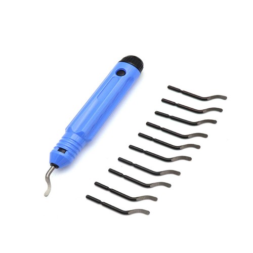 Kit attrezzi sbavatura 10pz - kit,