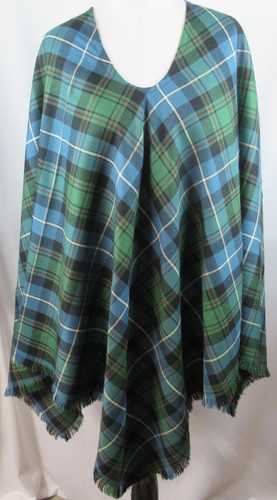 Poncho mantello tartan - poncho,