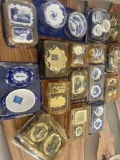 Lotto ceramiche in miniatura Tognana Blue Collection