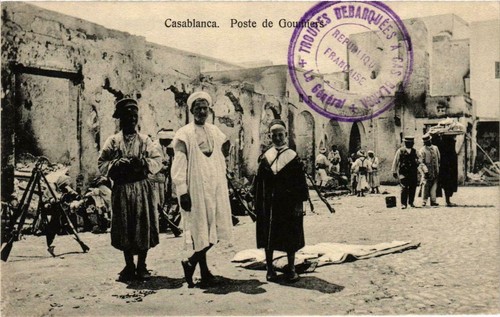 Cpa morocco casablanca poste - cpa,