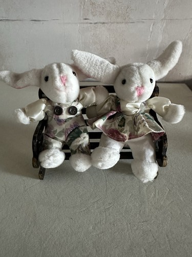 Statuine coniglio tessuto - , e