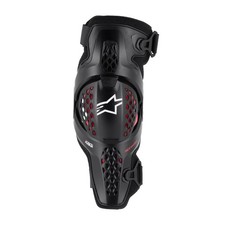 Alpinestars SX-1 Ginocchiere Plasma Nero Rosso Cool Grey MX Motocross Fuoristrada