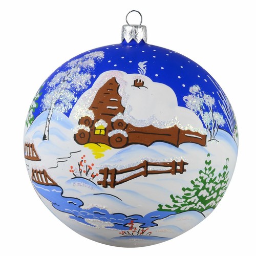 Russian winter glass - russian,
