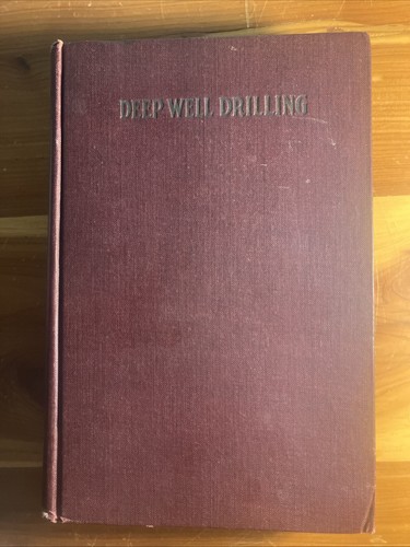 Deep well drilling walter - drilling,