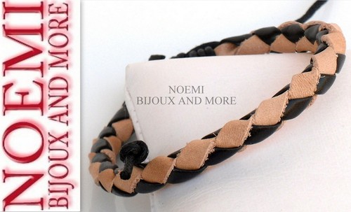 Bracciale uomo cuoio - uomo,