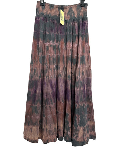 Gonna lunga giada zingara tie