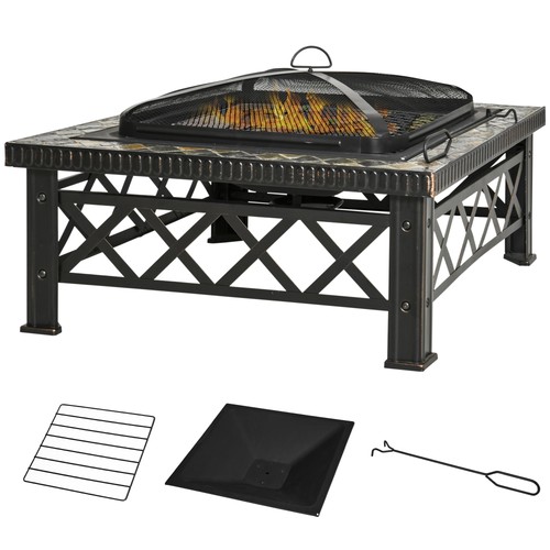Braciere giardino con - giardino,