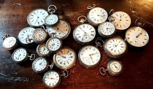 Lotto orologi tasca - , tasca-