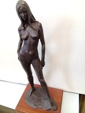 Scultura in Bronzo "Eva" Di Ettore Cedraschi.