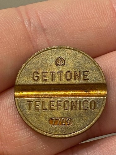 Gettone telefonico raro 7709 - raro,