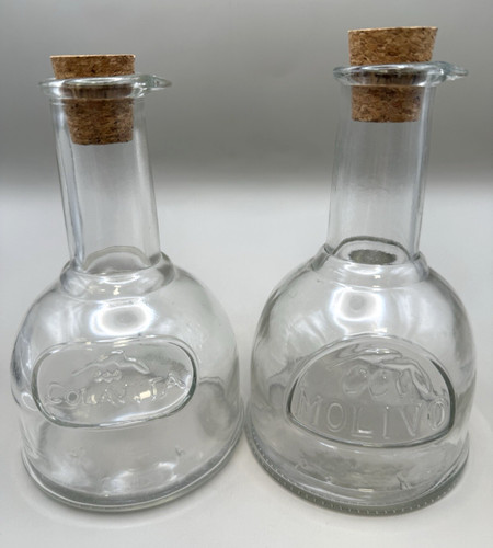Set bottiglie olio oliva in - bottiglie,