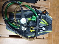 ATTREZZATURA SUBACQUEA COMPLETA DI BOMBOLA 10 LT