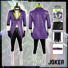 Joker Cosplay Guanti Collare