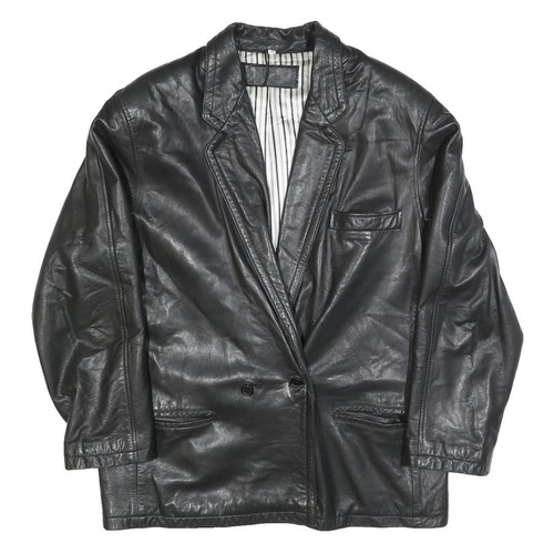 Giacca nera pelle per - pelle,