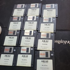 12x Akai Floppy Disk