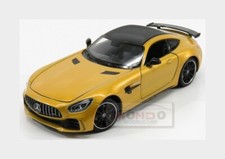 1:24 WELLY Mercedes Benz Gt-R Amg V8 Biturbo 2017 Yellow WE24081Y