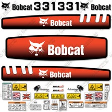 Adatto per Bobcat 331 Kit Decalcomanie Mini Escavatore Decalcomanie Kit di Ricambio - Vinile 3M!