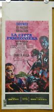 locandina film LA CITTA' PRIGIONIERA David Niven Lea Massari Ben Gazzara 1962