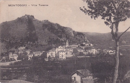 Montoggio villa taverna 1922 - villa,