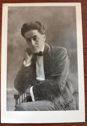 1916 fotografia con dedica - 1916,