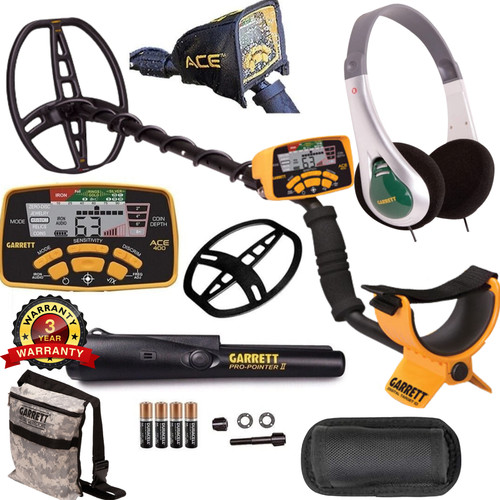 Garrett ace 400 metal detector - garrett,