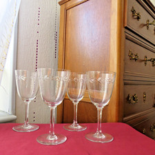 4 Bicchieri Acqua IN Cristallo